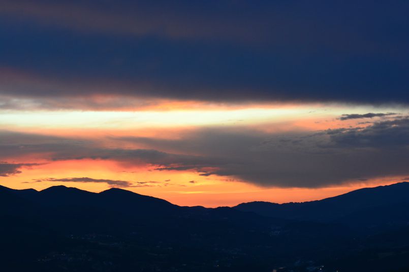 a tuscan sunset