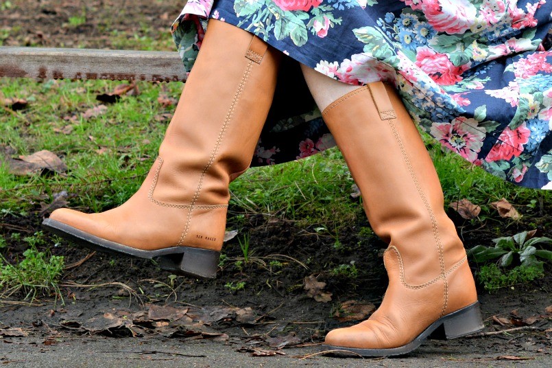 ted baker tan boots