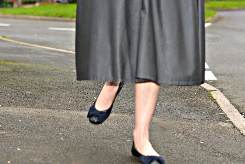 Monochrome - white shirt | black leather shirt | ballet flats