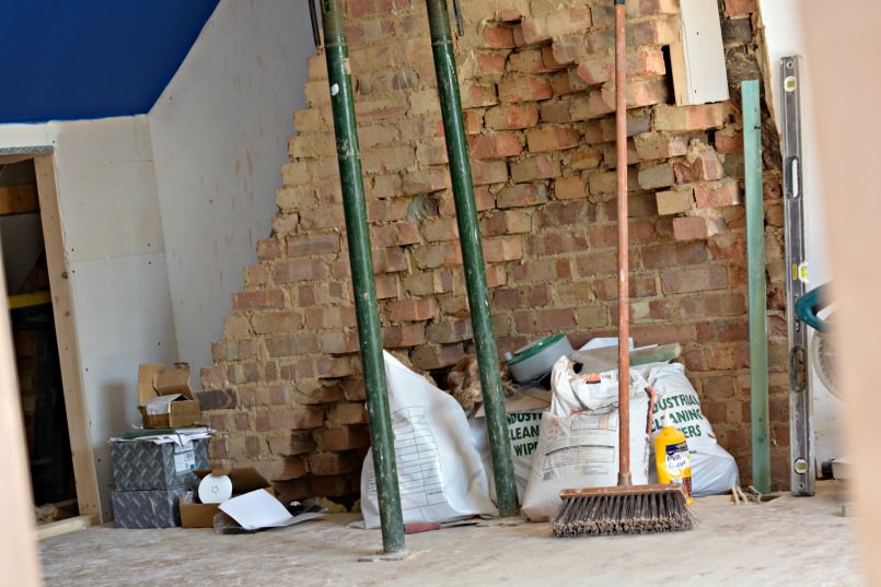 exposed brick chimney breast loft converzion