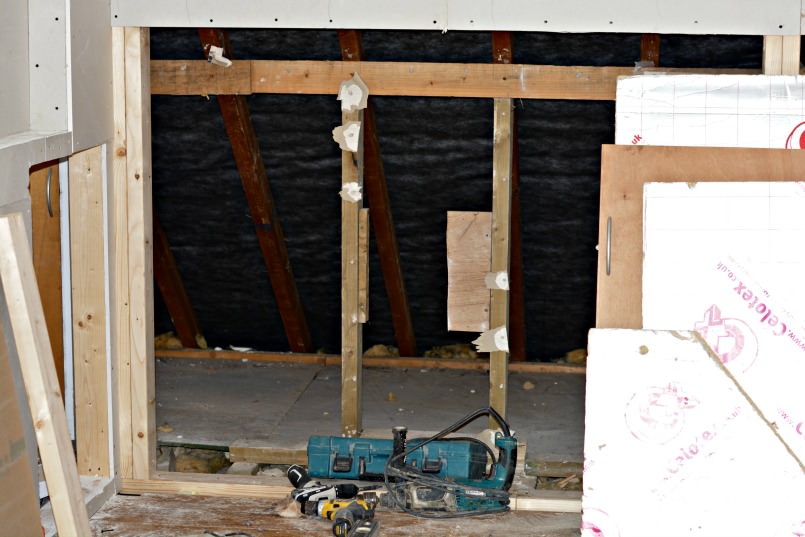 loft eaves usable cupboard space