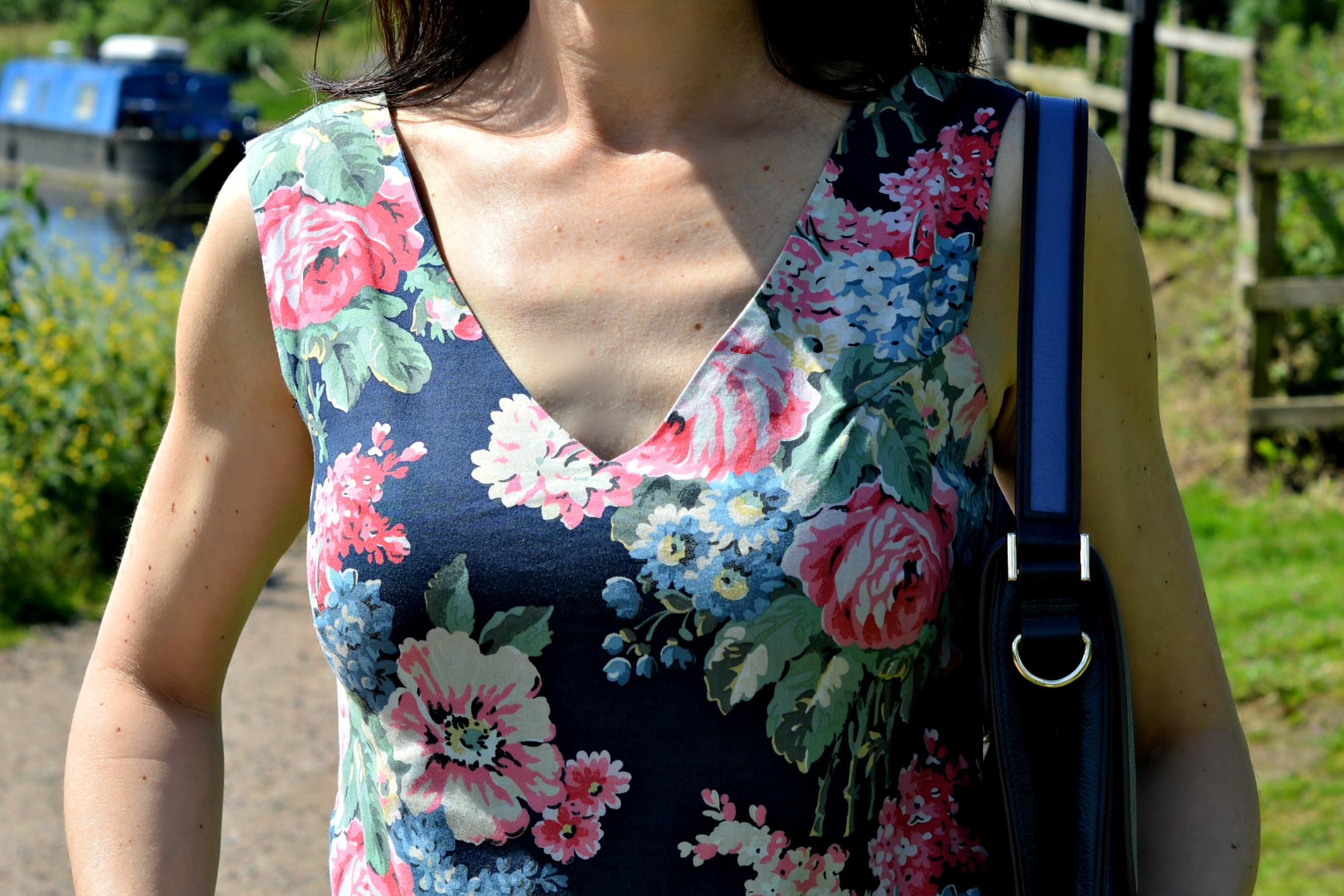 Cath Kidston Bloomsbury floral print dress