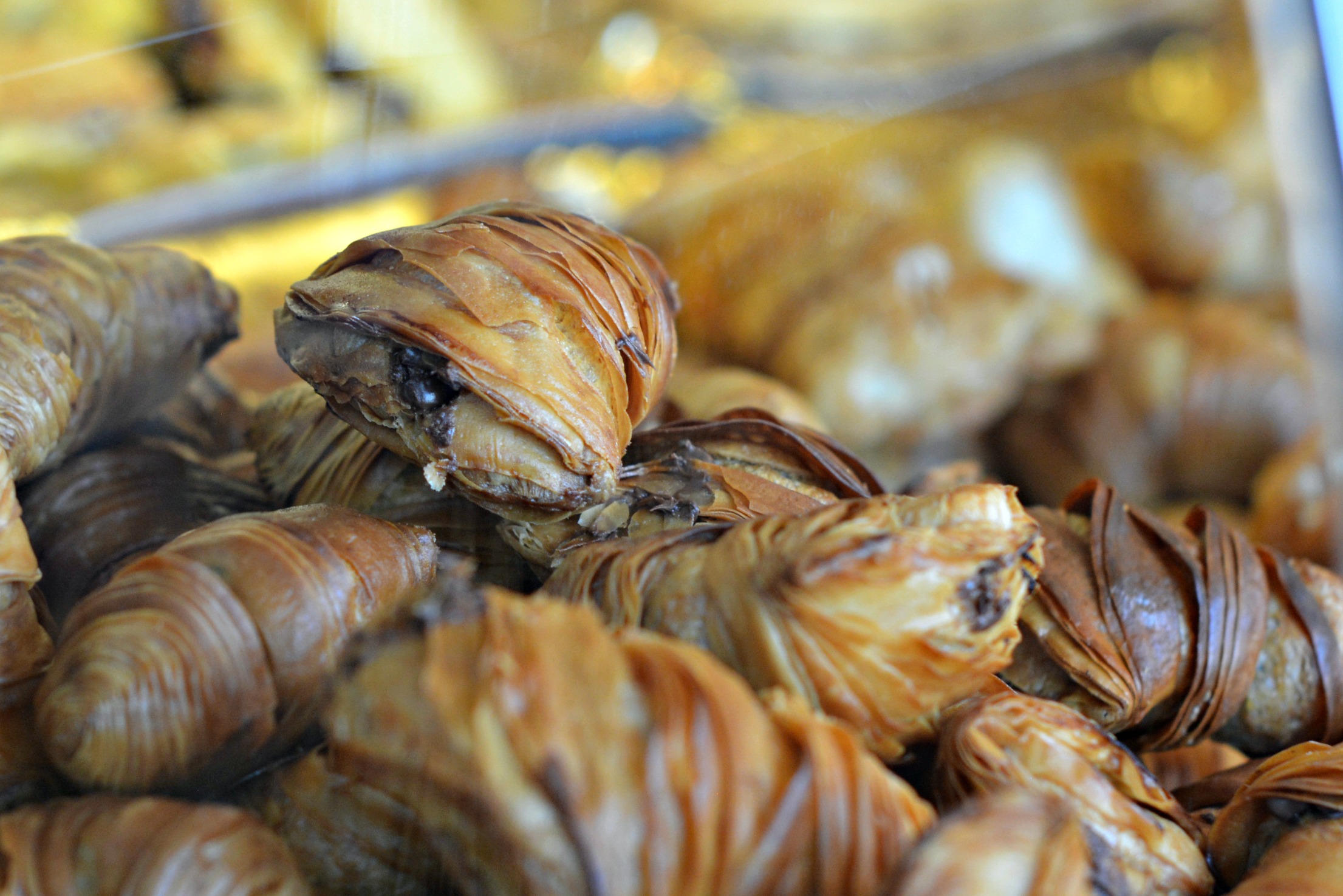 Prastries in Panificio the popular Bakery in Cervia - Bikes & Boats on The Adriatic