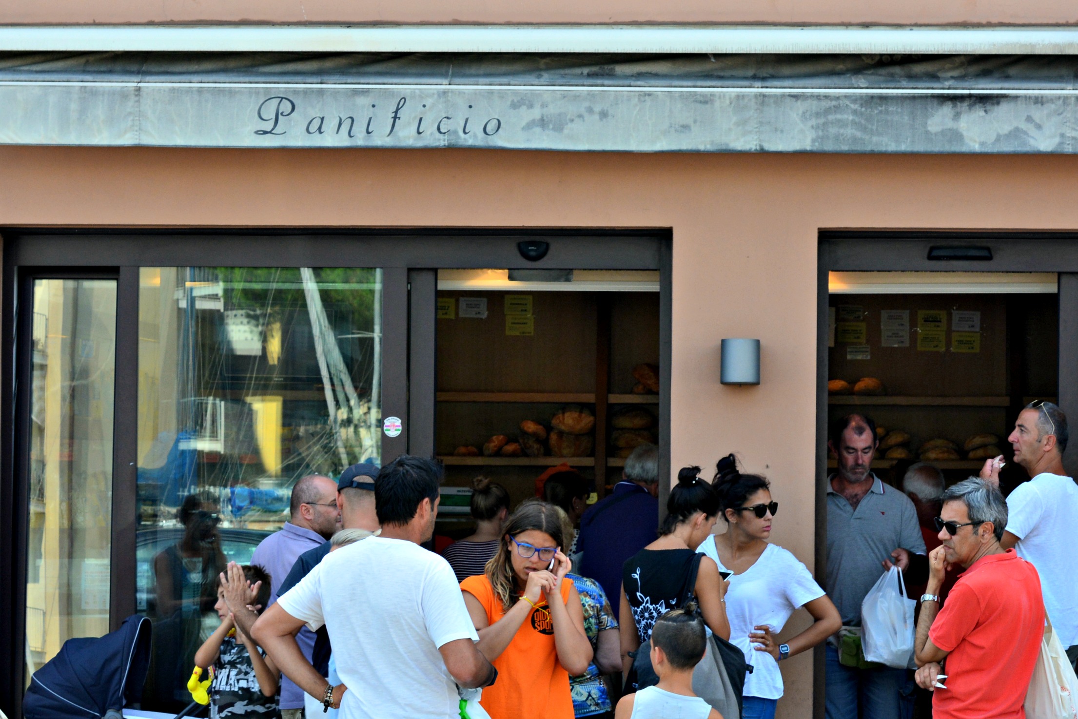 Panificio the popular Bakery in Cervia - Bikes & Boats on The Adriatic