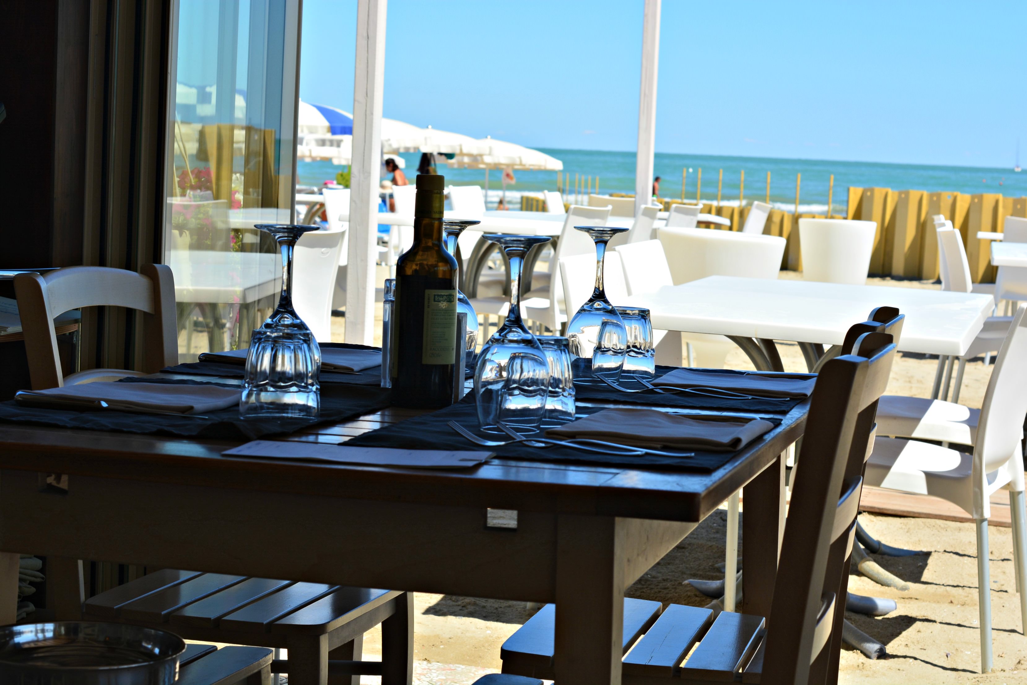 Amazing Restaurants at the beach in Italy