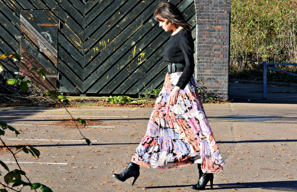 How to Update a Boho Maxi Skirt