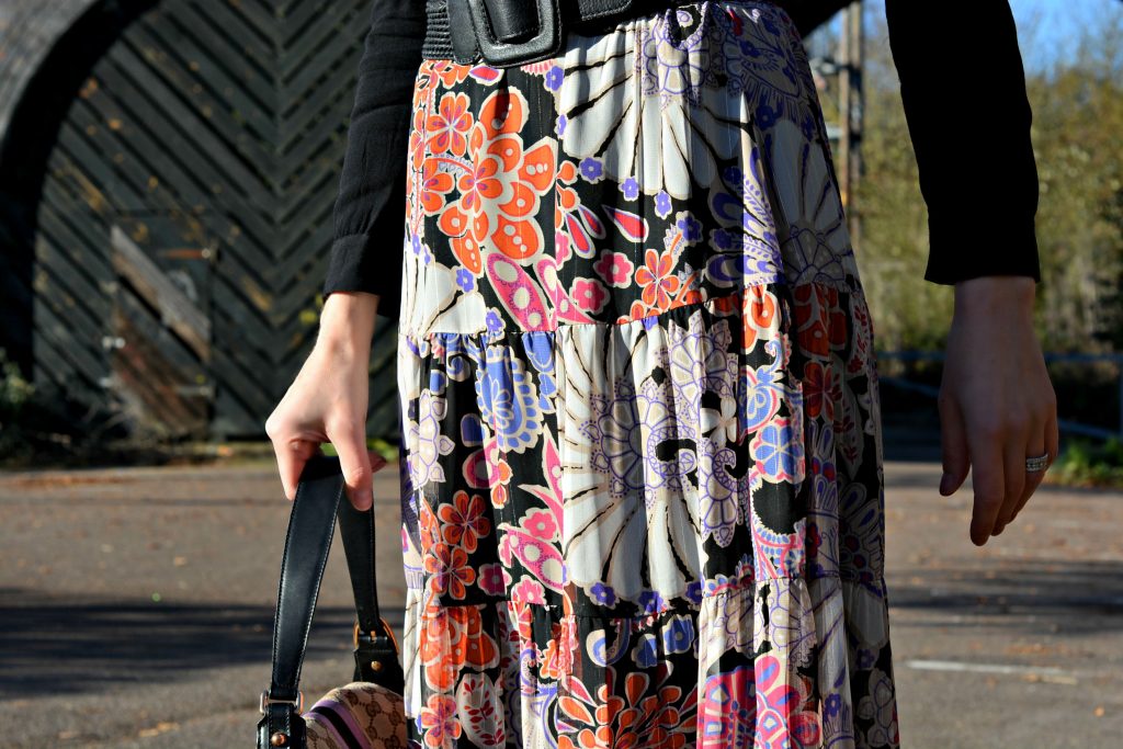 How to Update a Boho Maxi Skirt