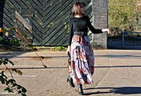 How to Update a Boho Maxi Skirt