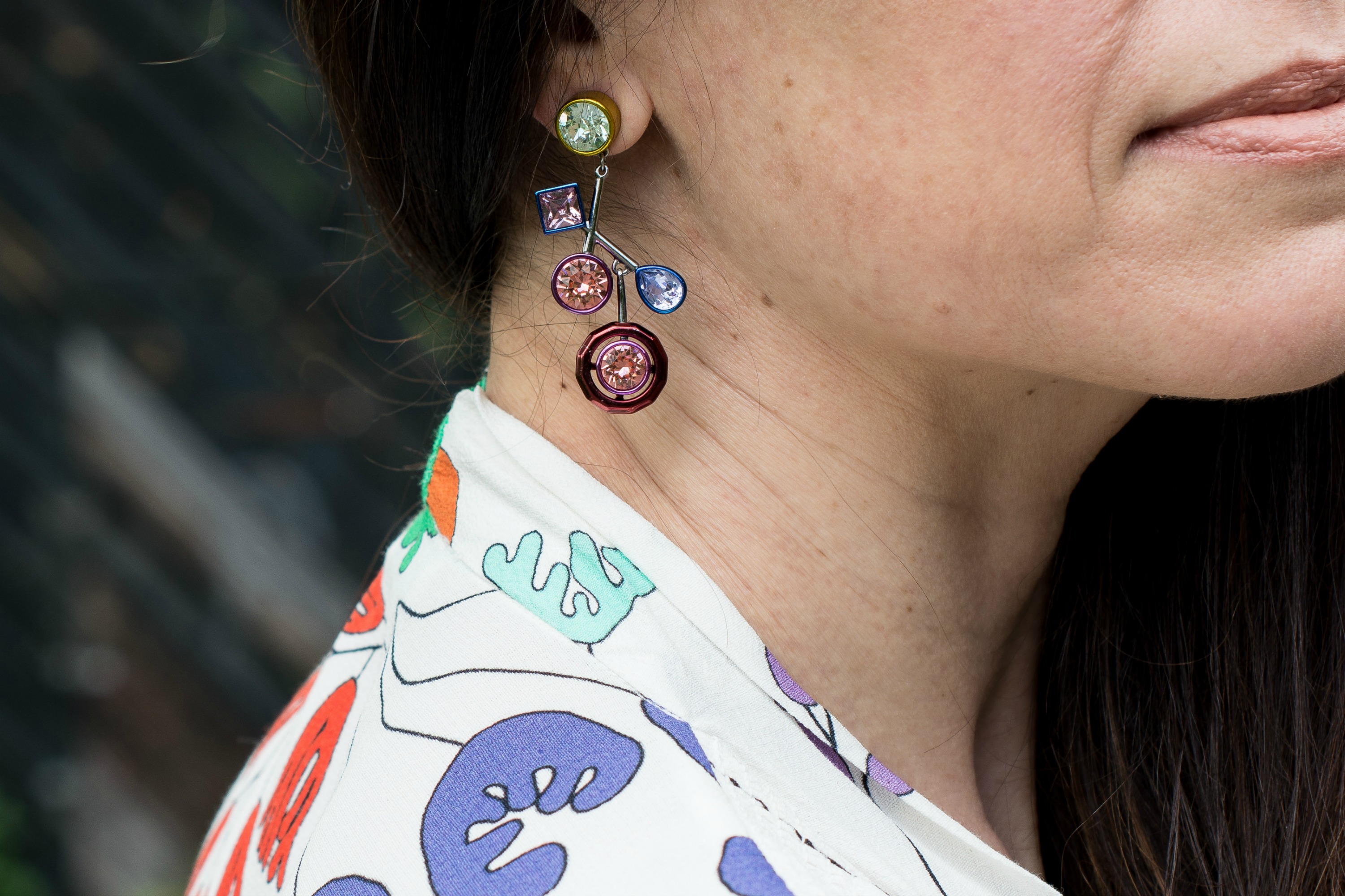 swarovski x peter pilotto earrings