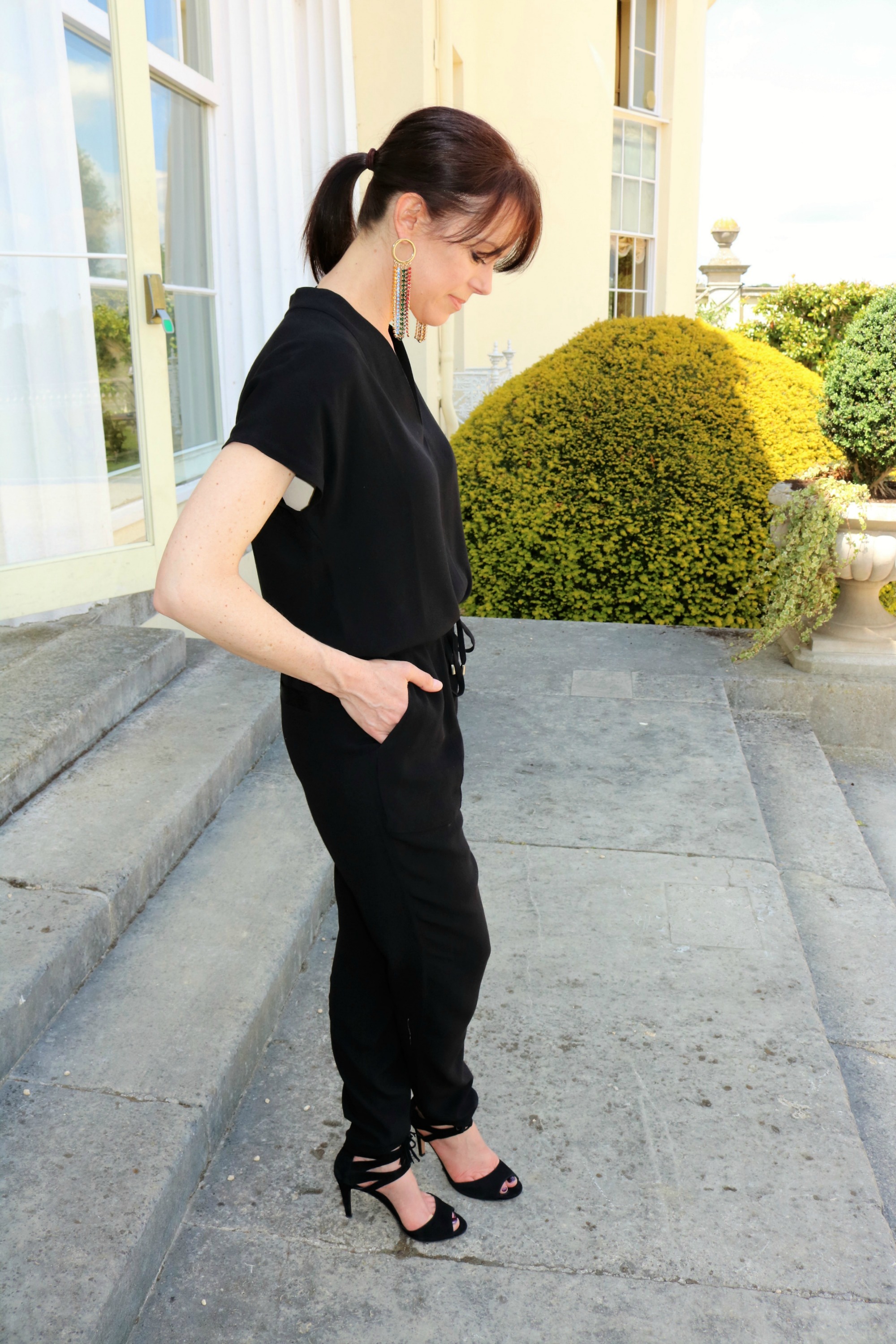 Winser London black jumpsuit