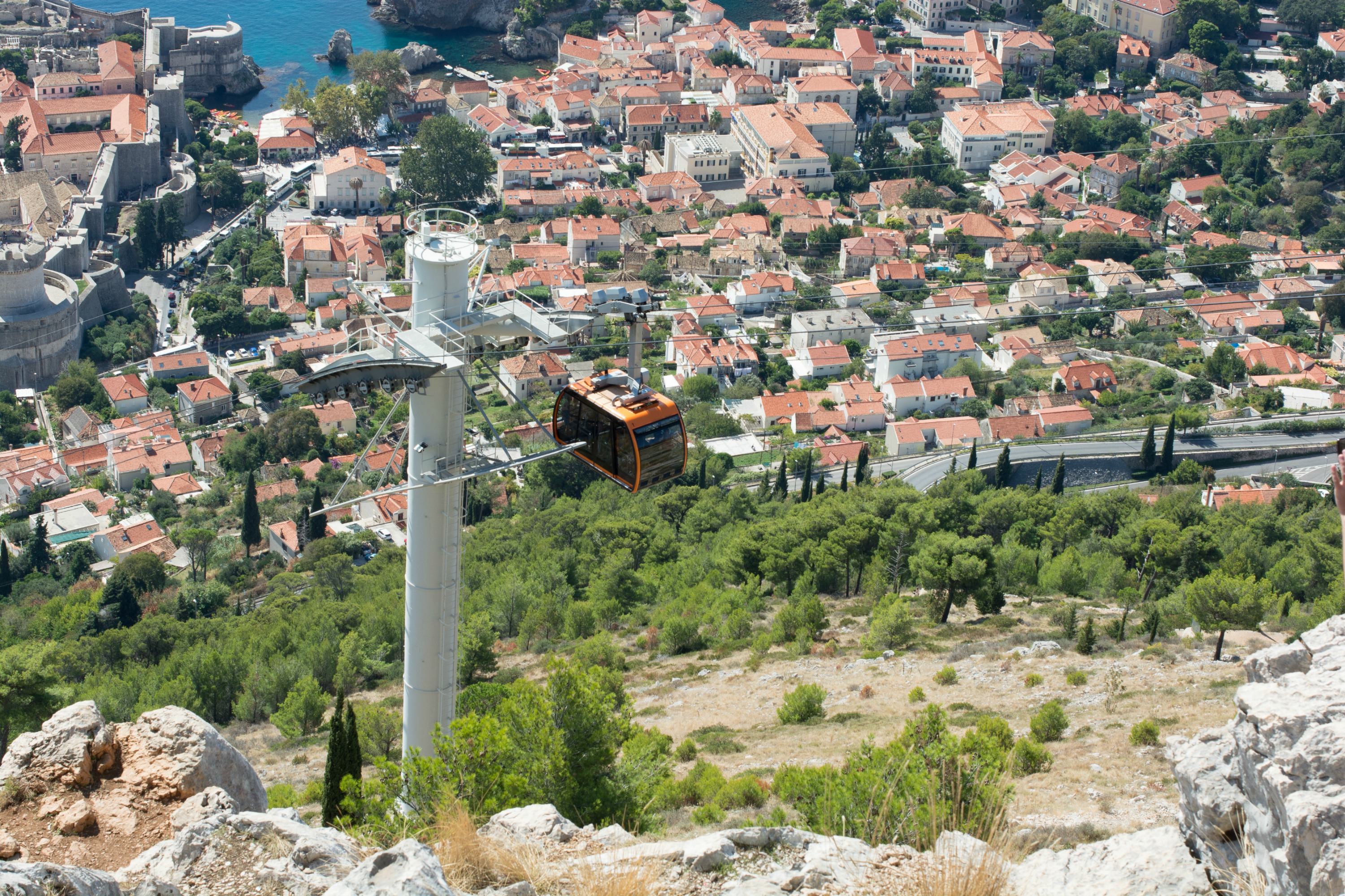 Dubrovnik city break cable car