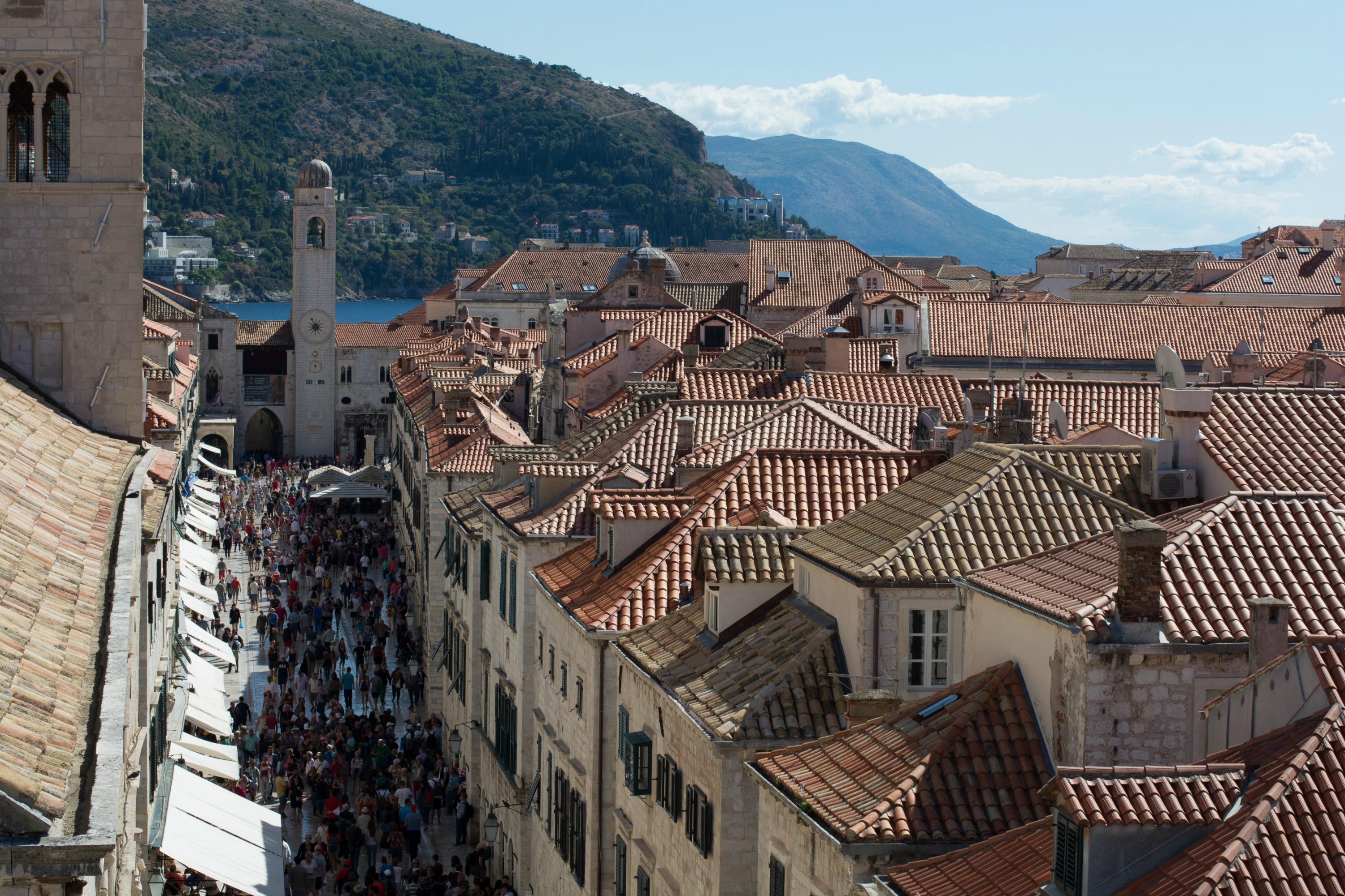 Dubrovnik city break rooftops walk the wall