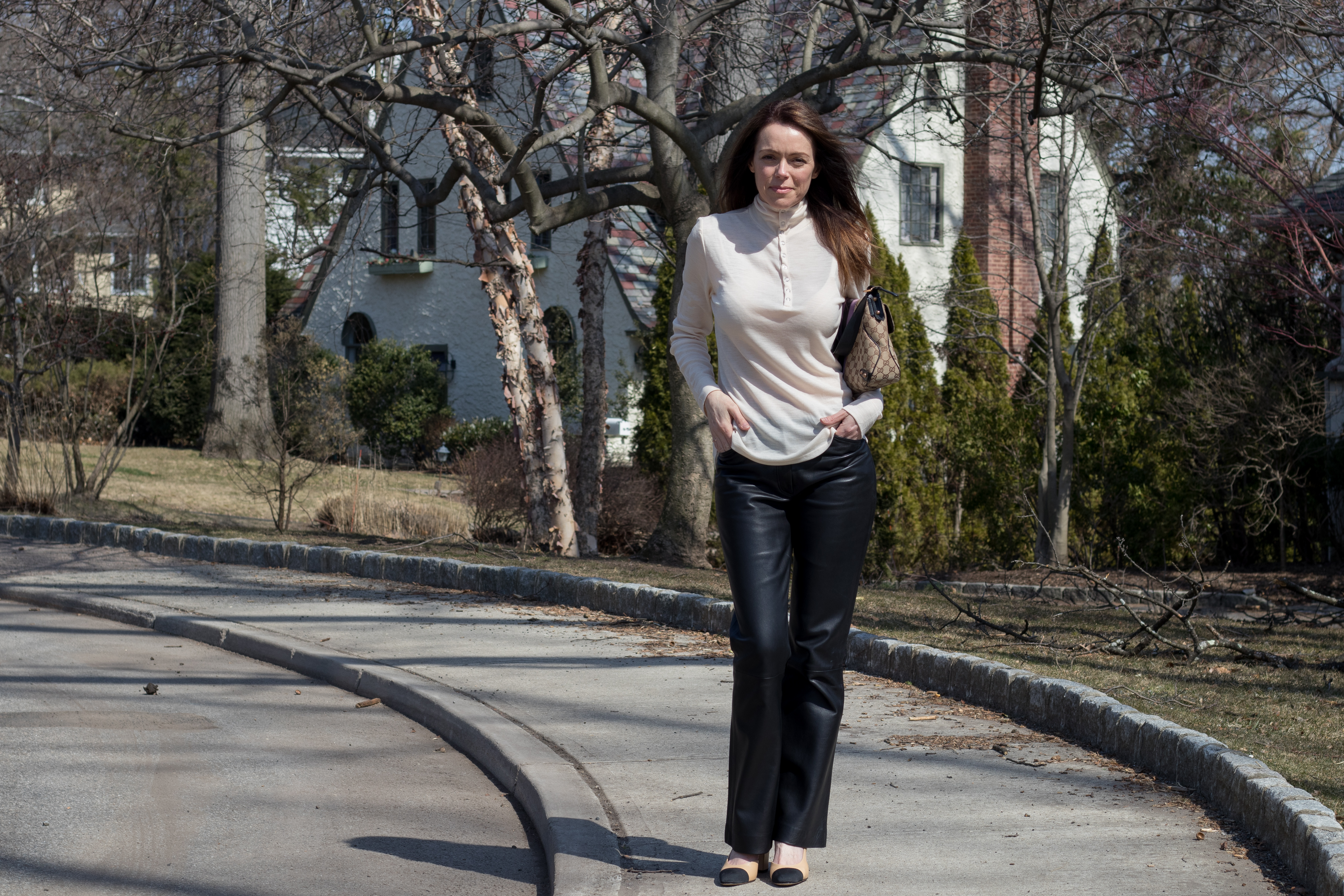SECONDHAND LEATHER PANTS FOR SPRING - MichelleTyler